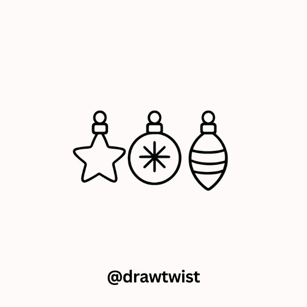 Christmas Tree Ornament Set