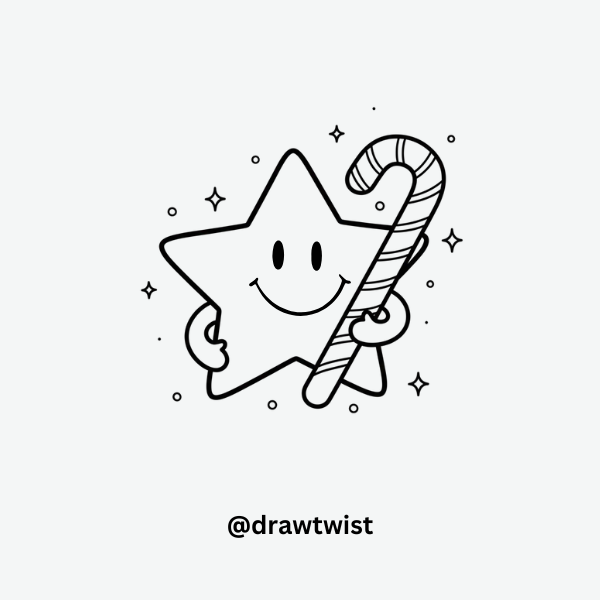 Christmas Star Doodles