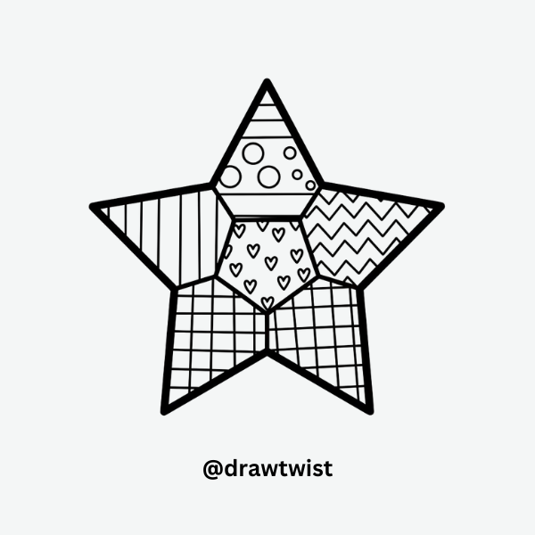 Christmas Star Doodles