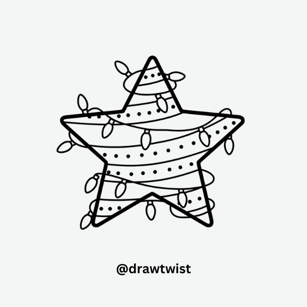 Christmas Star Doodles