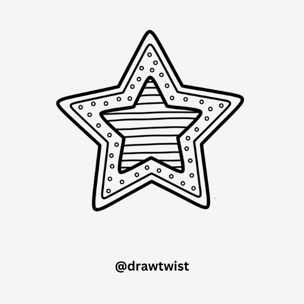 Christmas Star Doodles