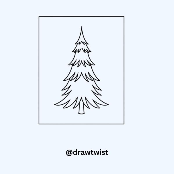 Thin, Tall Christmas Tree