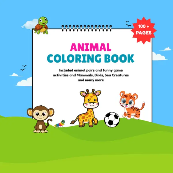 Animal Coloring Book for Kids