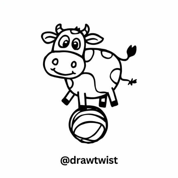 Cow Balancing on a Ball