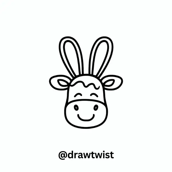 Cow Wearing Bunny Ears