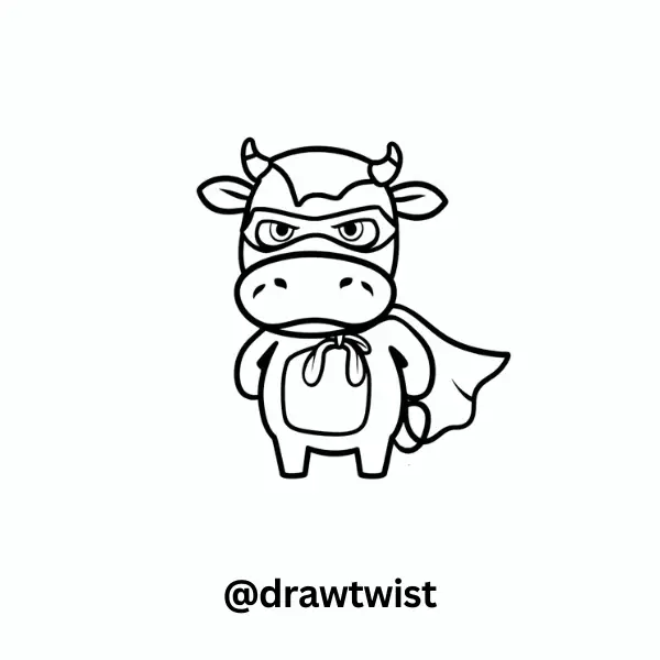 Cow as a Superhero