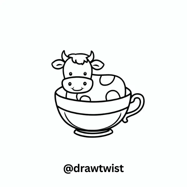Cow in a Teacup