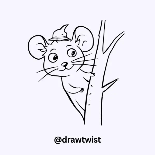 Curious Mouse Peek