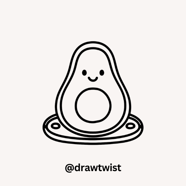 Cute Avocado
