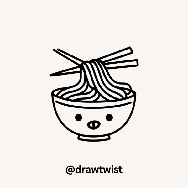 Cute Bowl of Noodles