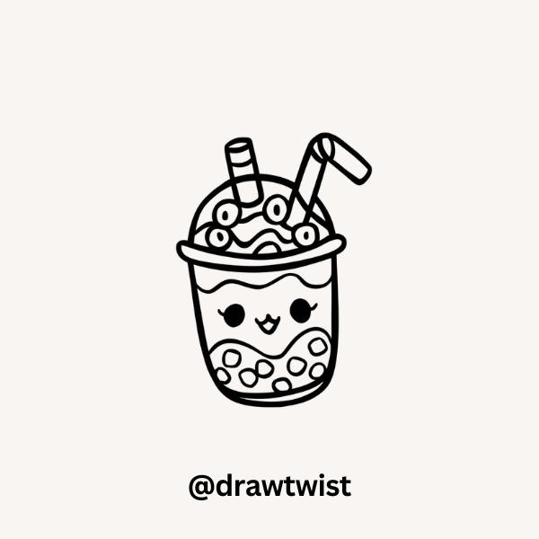 Cute Cup of Bubble Tea