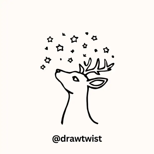 Deer Looking at the Stars