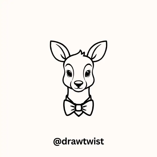 Deer With a Bowtie