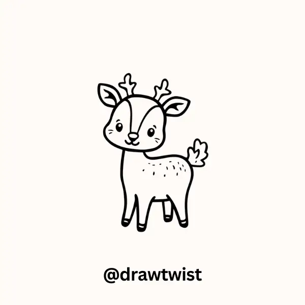 Deer With a Fluffy Tail