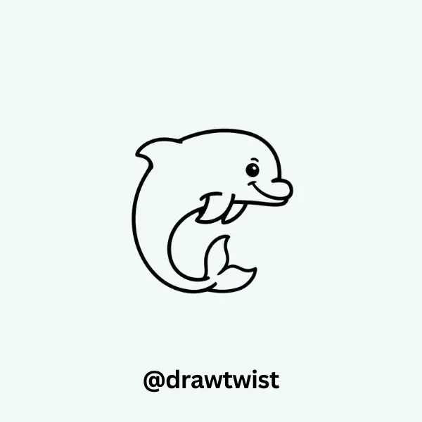 Dolphin Chasing Its Tail