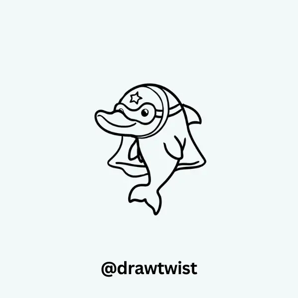 Dolphin as a Superhero