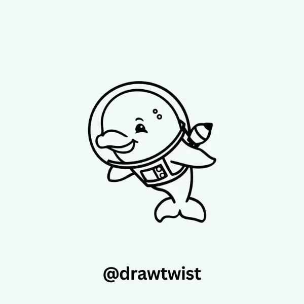 Dolphin in a Spacesuit