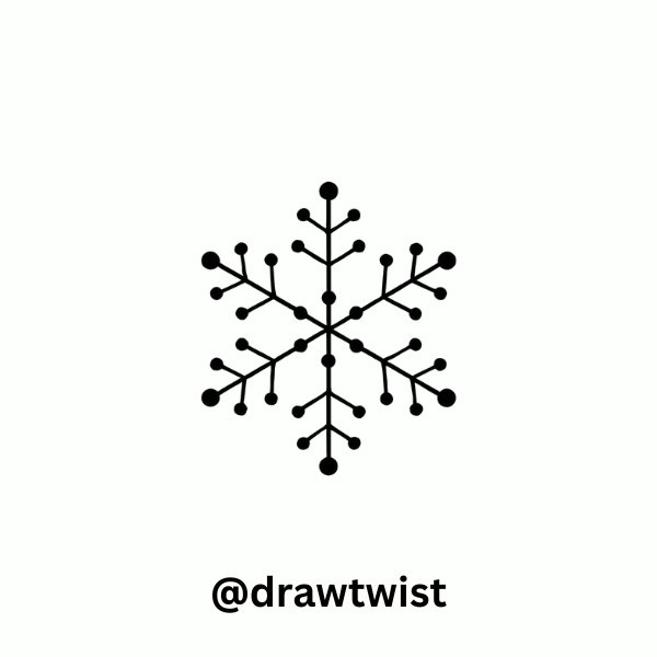 Dot-Only Snowflake