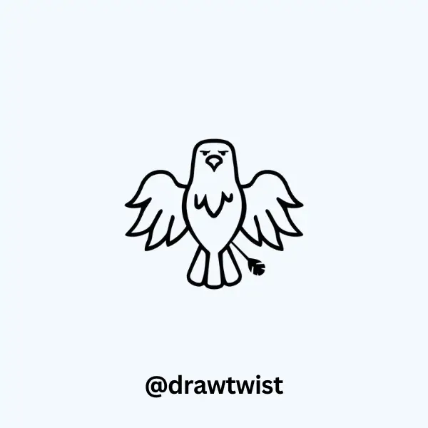 Eagle With a Missing Feather