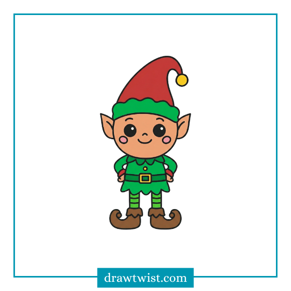 Step 8: Final Outline and Color