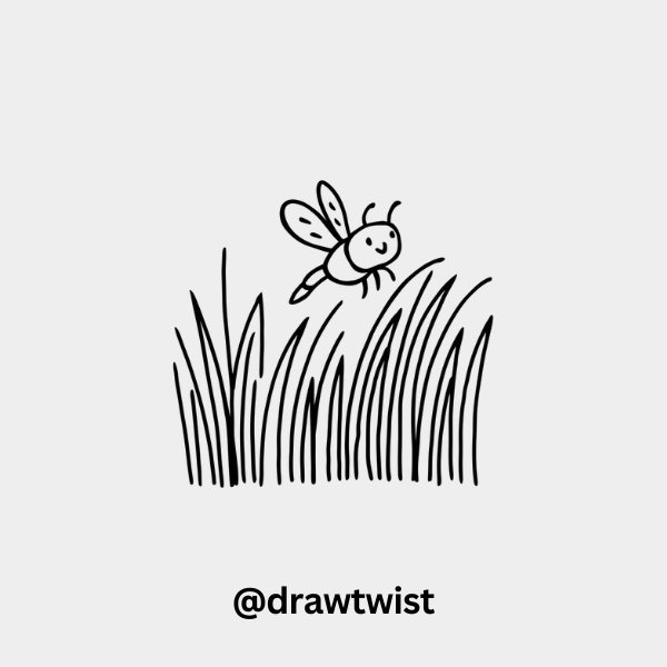 Firefly in Tall Grass