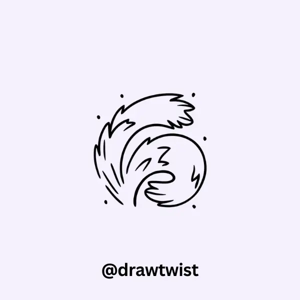 Fluffy Tail Swoosh