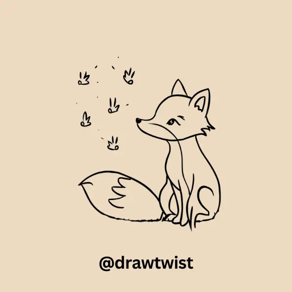 Fox Watching Fireflies