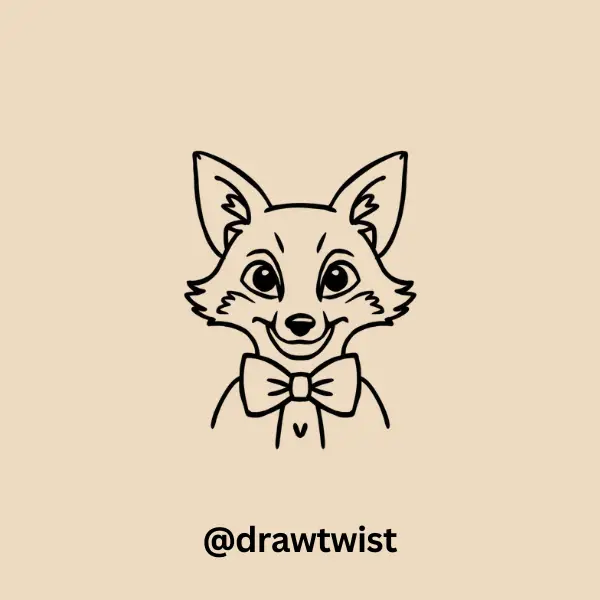 Fox Wearing A Bowtie