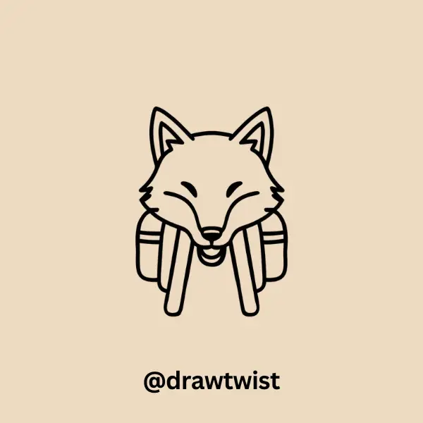 Fox With A Backpack
