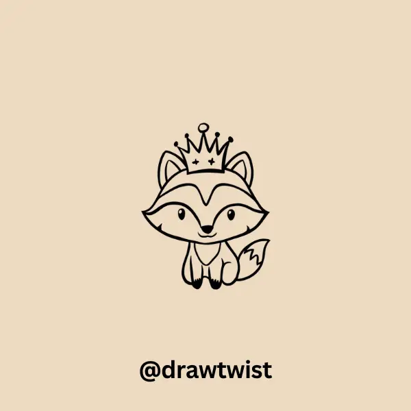 Fox With A Tiny Crown