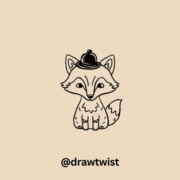 Fox With A Tiny Hat