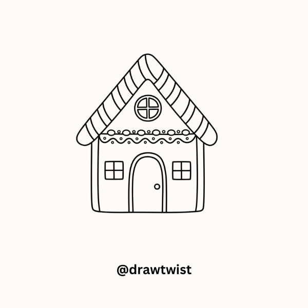 Gingerbread House Doodle