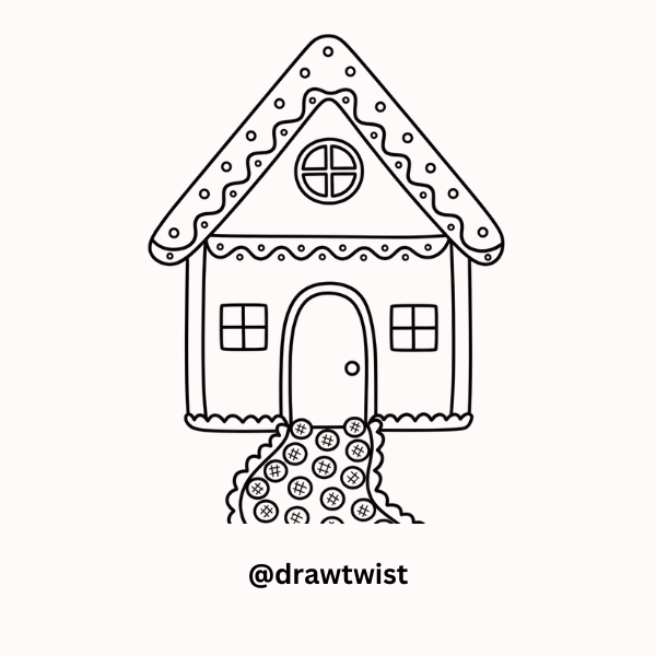 Gingerbread House Doodle