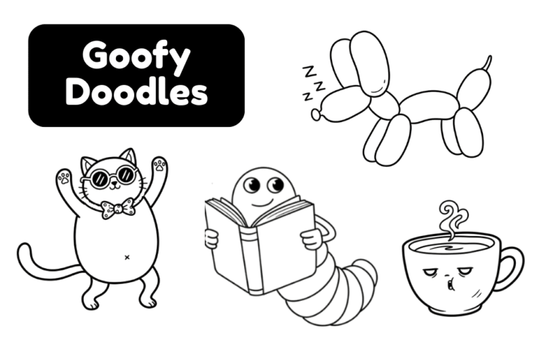 Goofy Doodles: 21 Funny and Easy Drawing Ideas