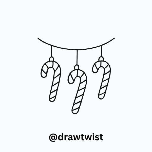 Hanging Candy Canes