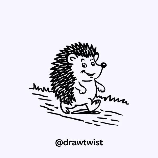 Happy Hedgehog Stroll