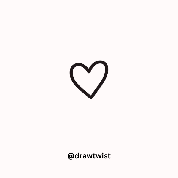 Heart Doodle Drawing Ideas