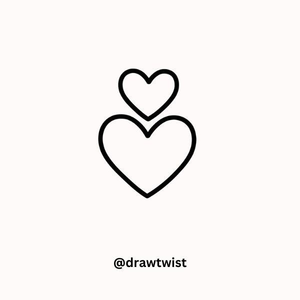 Heart Doodle Drawing Ideas