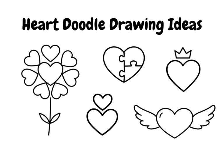 Heart Drawing Doodles