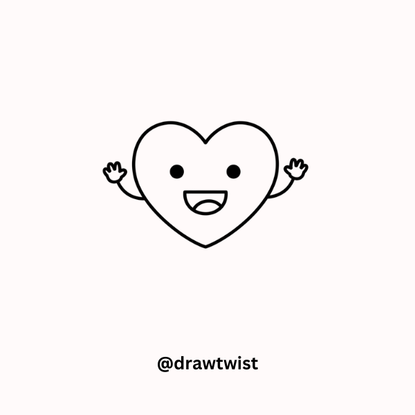 Heart Doodle Drawing Ideas