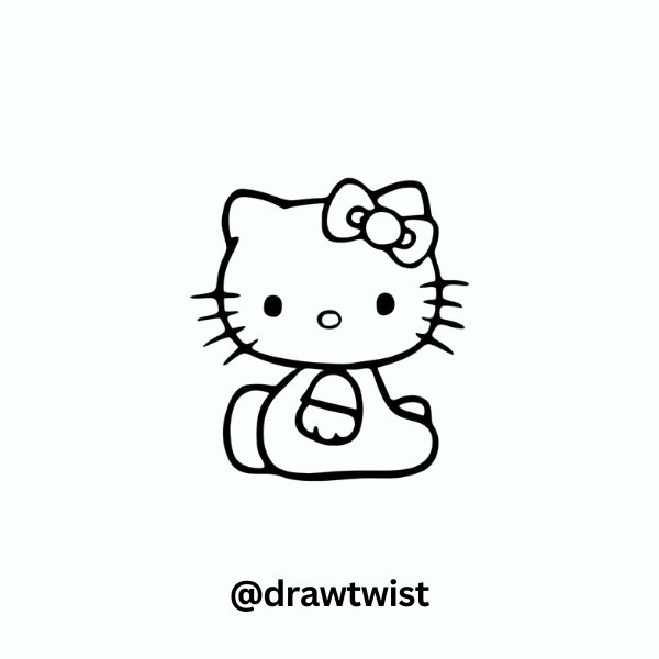 Hello Kitty Sitting