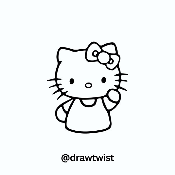 Hello Kitty Waving