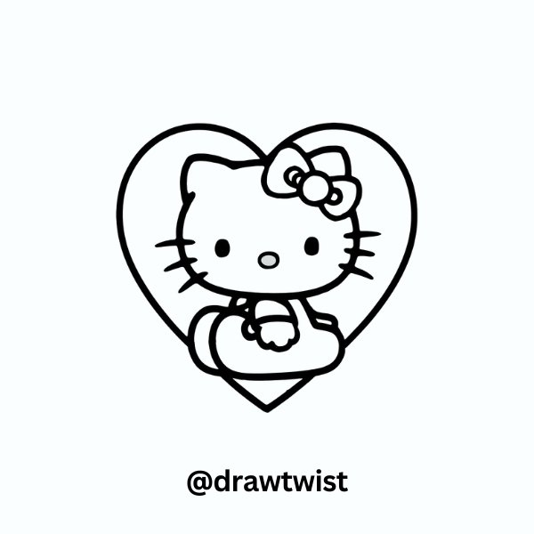 Hello Kitty in Heart