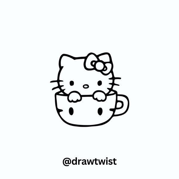 Hello Kitty in a Cup