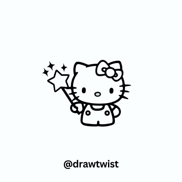 Hello Kitty with Star Wand