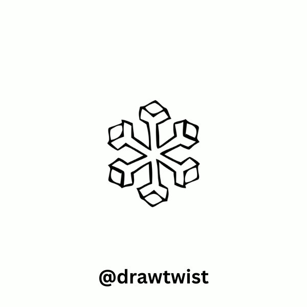 Hexagon Core Snowflake