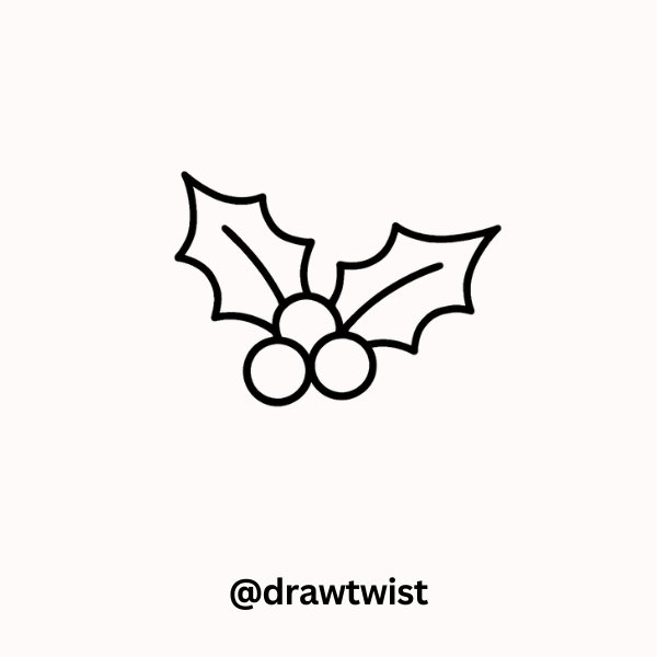 Holly Leaves & Berries