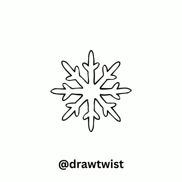 Icicle Snowflake