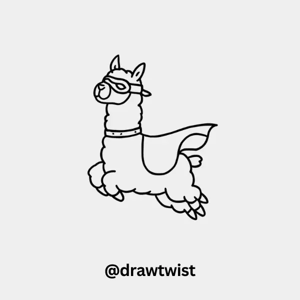 Llama as a Superhero