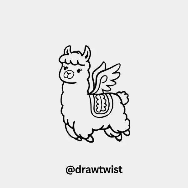 Llama with Wings